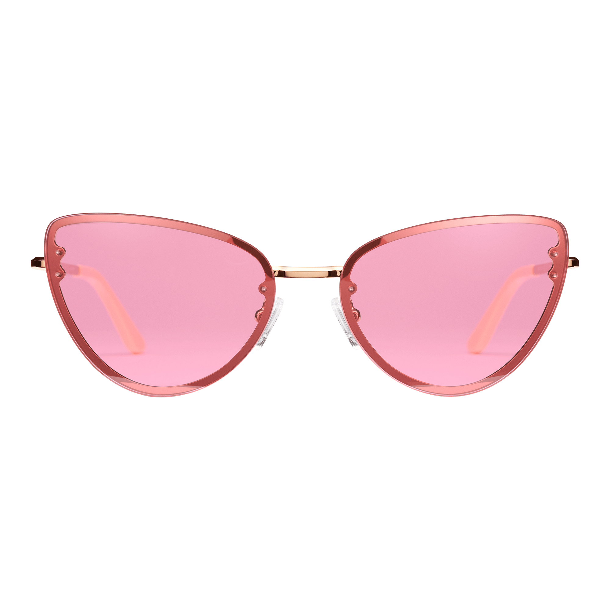 Lynx Steel - Rose gold trendy sunglasses | DW