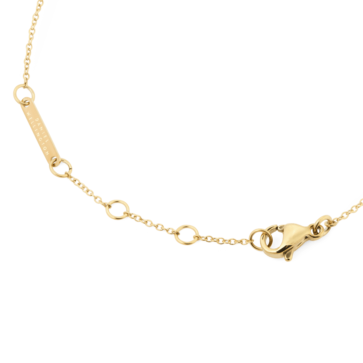 Detail of the Mirelle Star Bracelet Gold showing the adjustable gold chain, secure lobster clasp, and branded tag, designed for a comfortable and elegant fit.