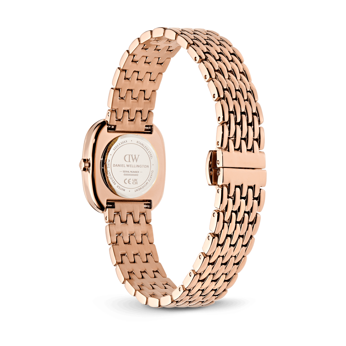 Corta Pink Mop Grain-Link Rose Gold
