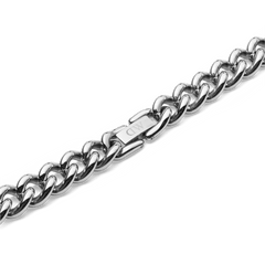 Chunky Chain Necklace Silver