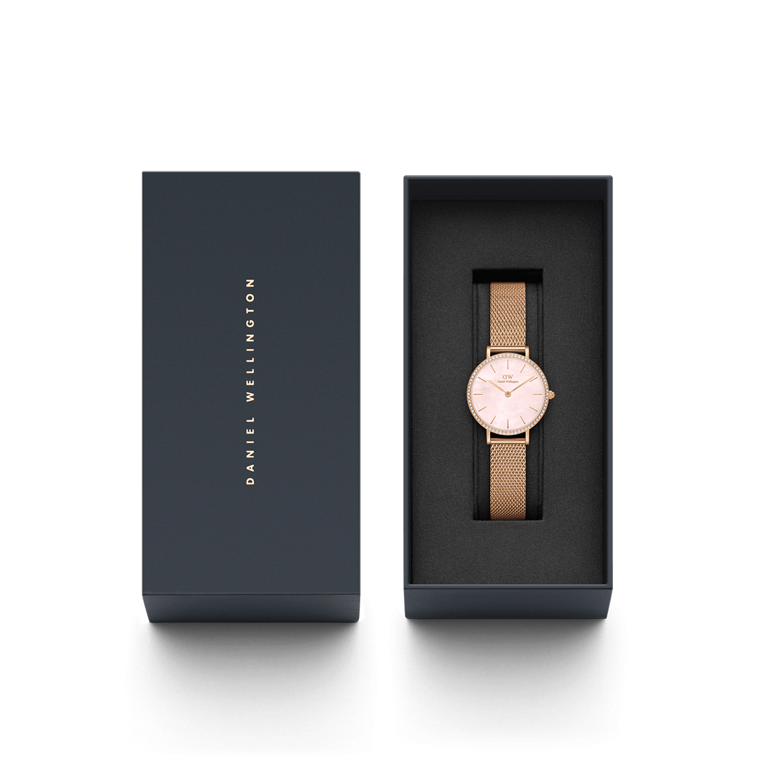 Petite Lumine Bezel Melrose Pink MOP