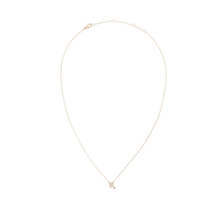 Crystal Zodiac Chain Necklace Gold with a fine adjustable gold chain and a Scorpio zodiac pendant embellished with sparkling crystals, designed for a minimalist and elegant look.