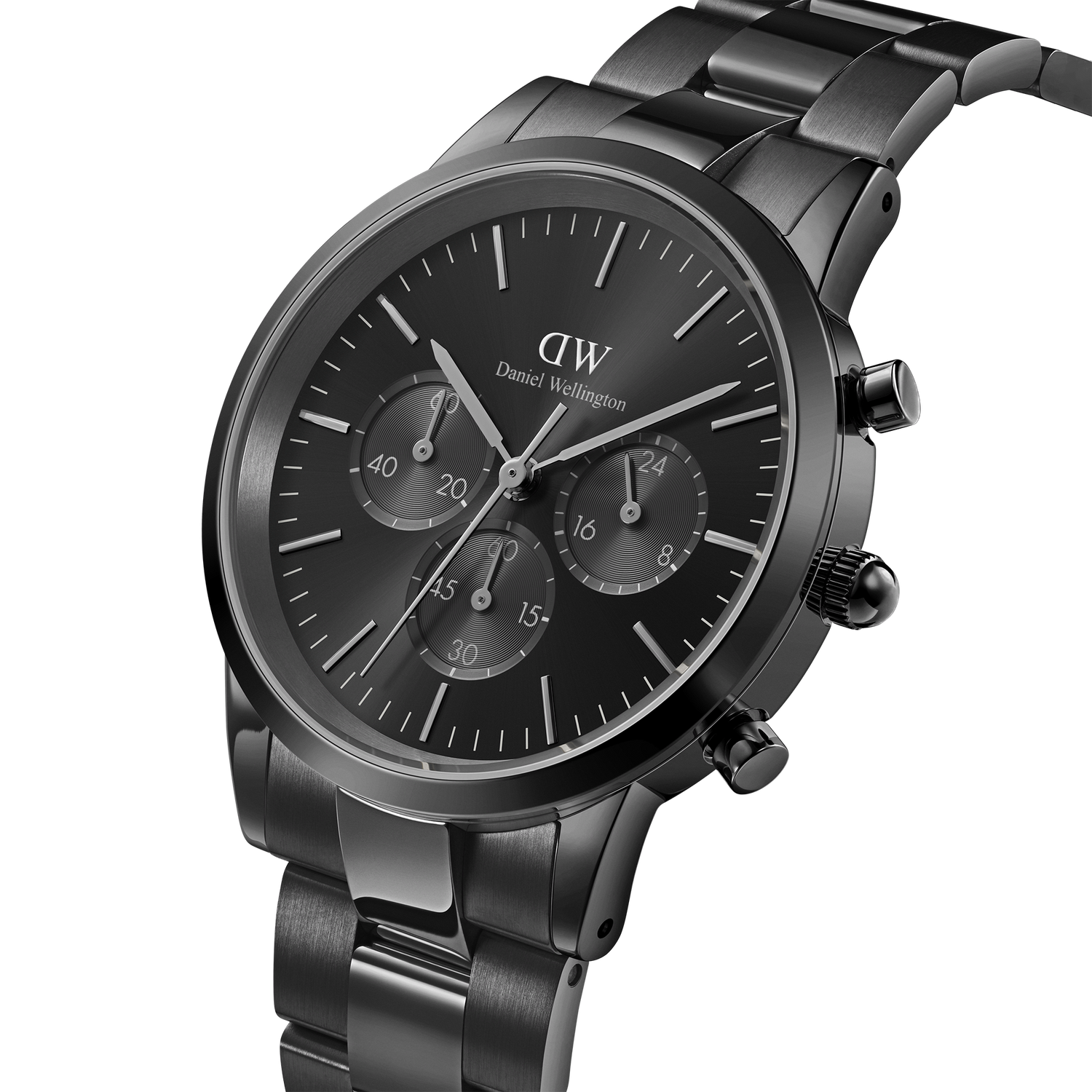 Iconic Chronograph Link Onyx B