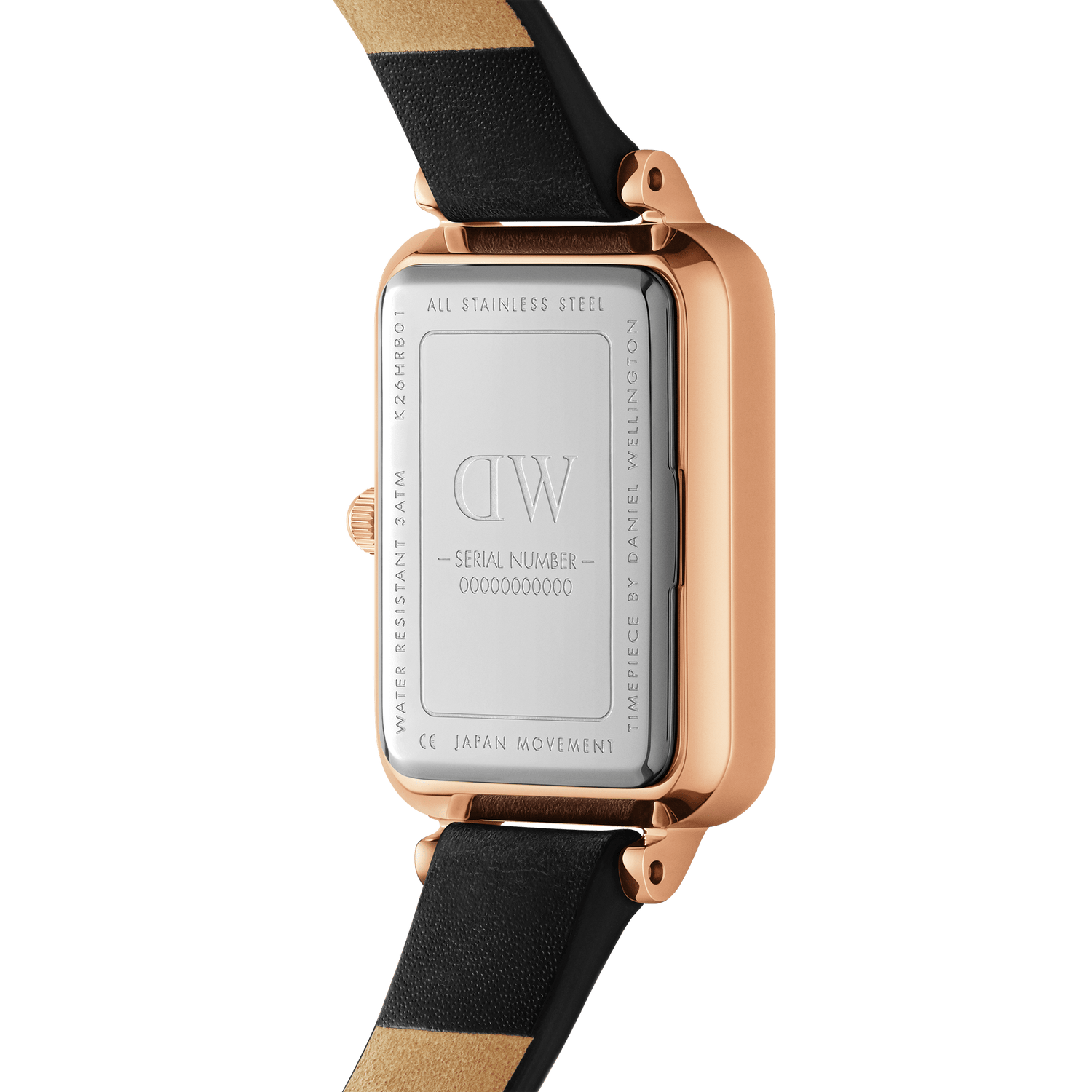 Quadro Roman Numerals Sheffield Rose Gold