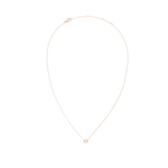 Crystal Zodiac Chain Necklace Rose Gold featuring a delicate rose gold chain and a Cancer zodiac pendant adorned with sparkling crystals, designed for a minimalist and modern look.