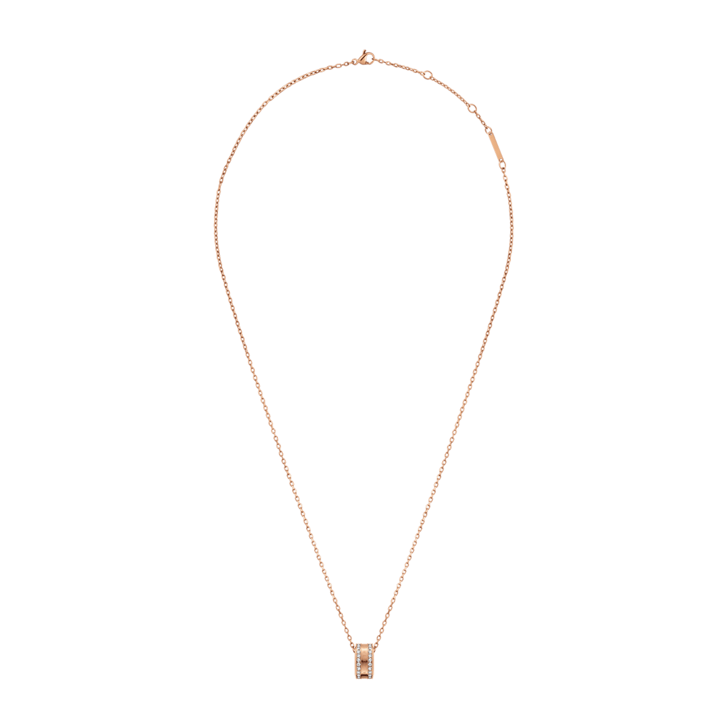 Elan Lumine Necklace Rose Gold