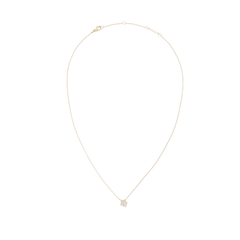 Crystal Zodiac Chain Necklace Gold with a fine adjustable gold chain and a Virgo zodiac pendant set with sparkling crystals, crafted for a minimalist and elegant finish.