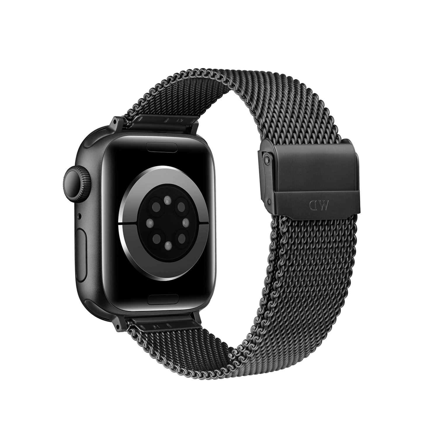 Smartwatch Sandblasted Mesh Strap Black