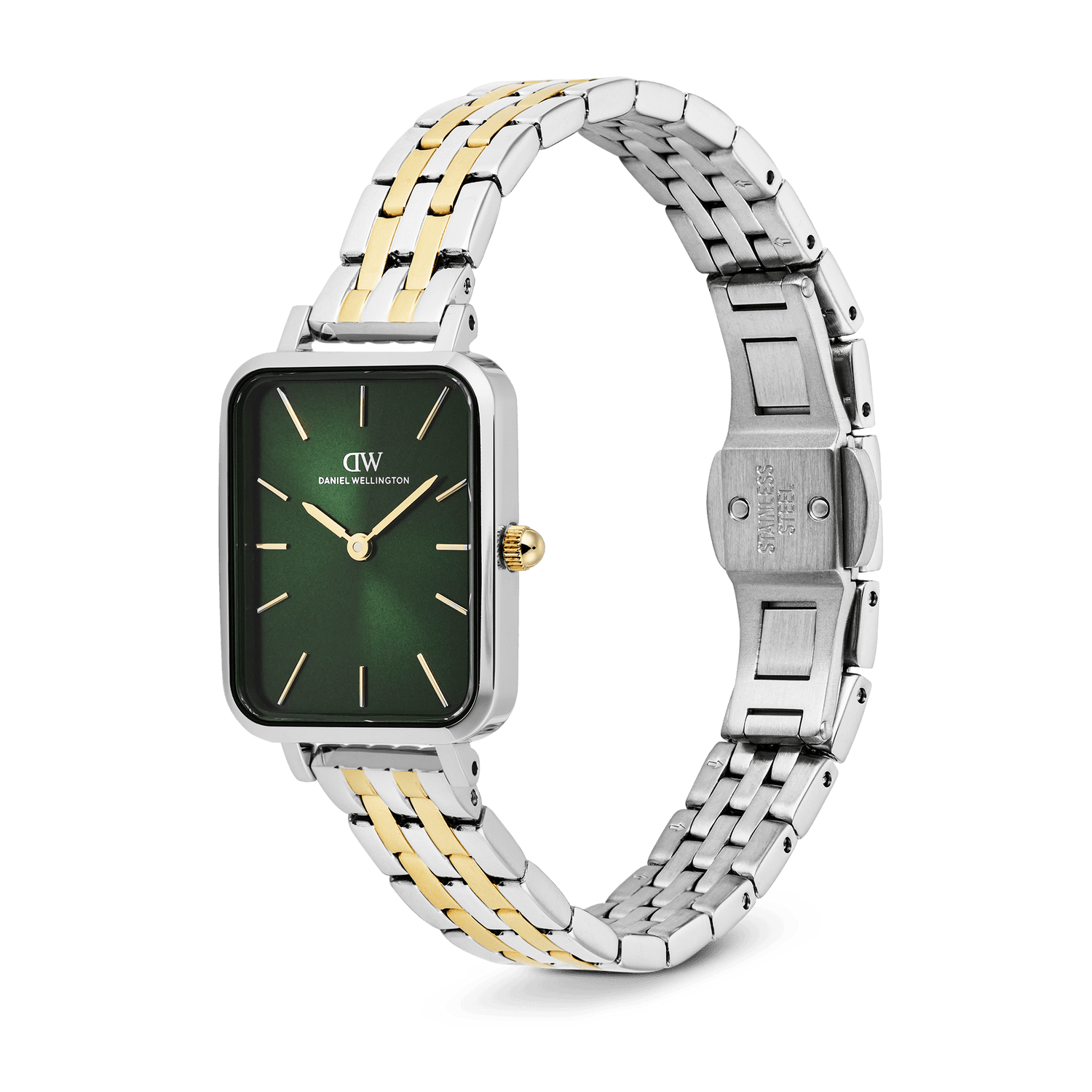 Quadro 5-link Emerald Two Tone
