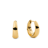 Flow Earring 15mm Gold