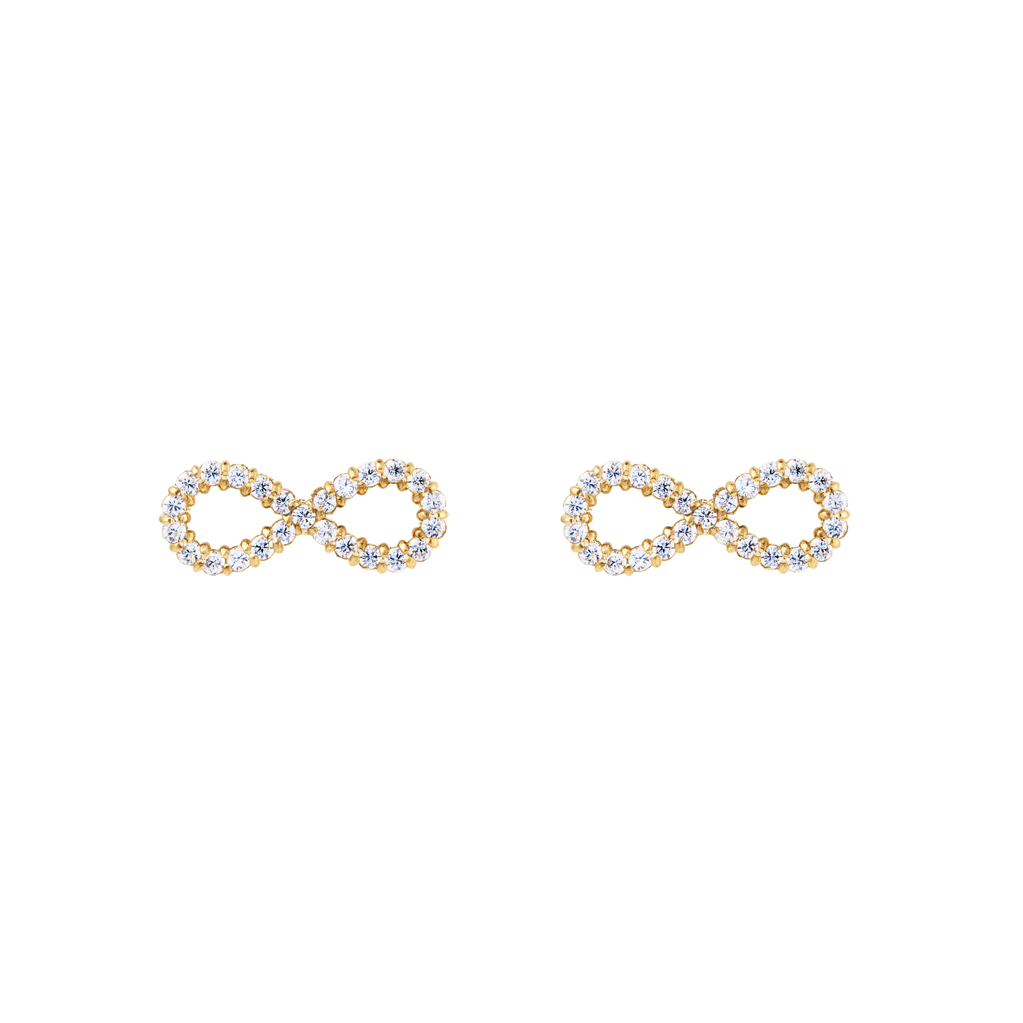 Mirelle Infinity Earring Gold mirelle-infinity-earring-gold