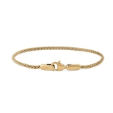 Slim gold Tide Mesh Bracelet Evergold 1.8 with a classic mesh texture and lobster clasp, crafted from stainless steel and finished with polished PVD gold plating.