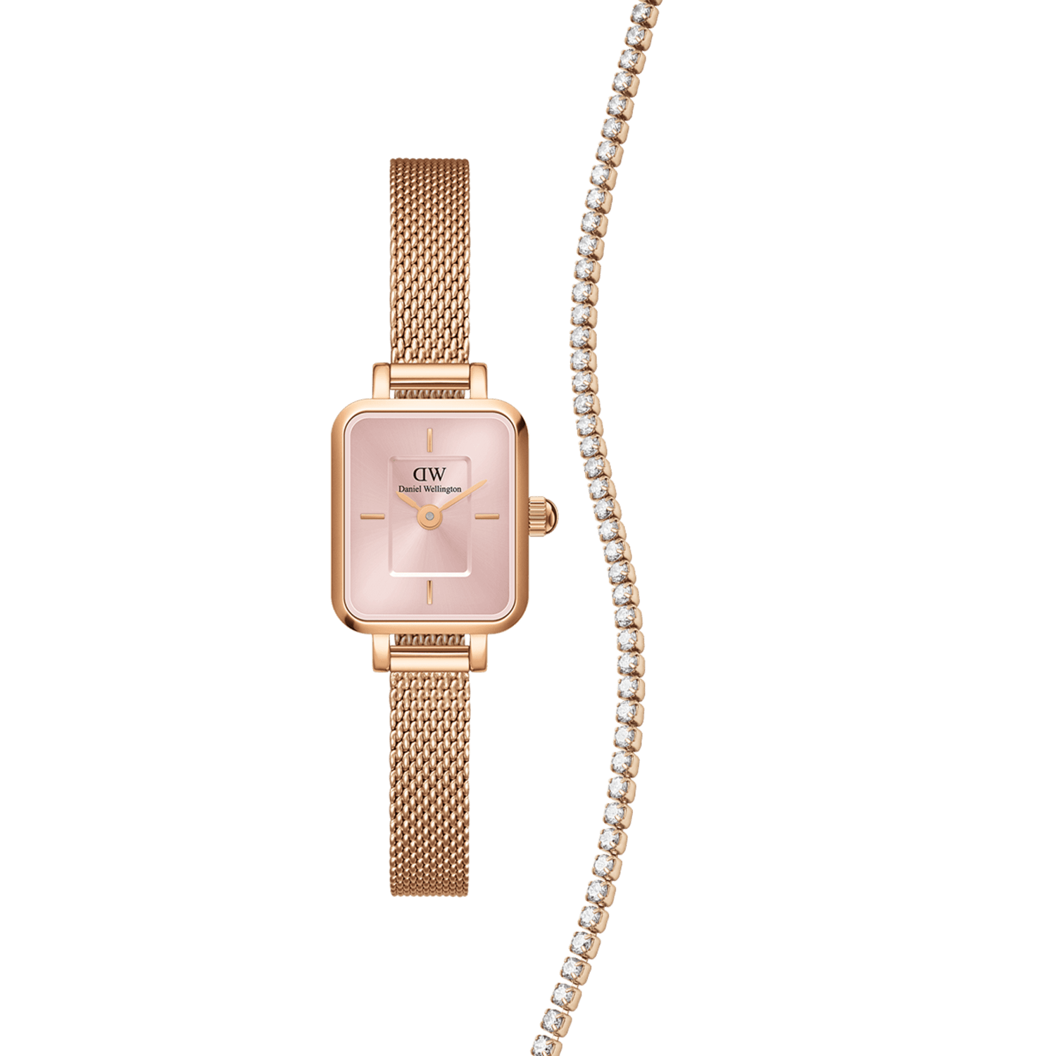 Quadro Mini Blush Melrose + Tennis Bracelet