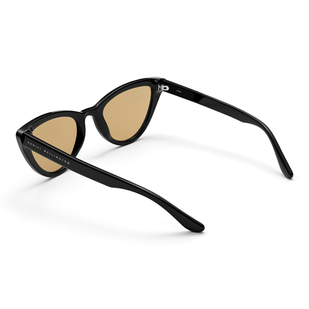 Lynx Bio-Acetate - Black trendy sunglasses | DW