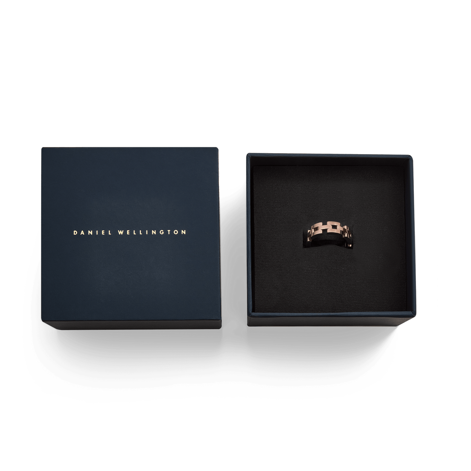 3-Link Ring Rose Gold