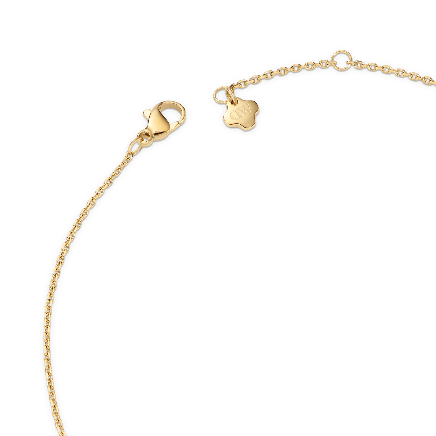 Bric Necklace Multi Crystal Gold
