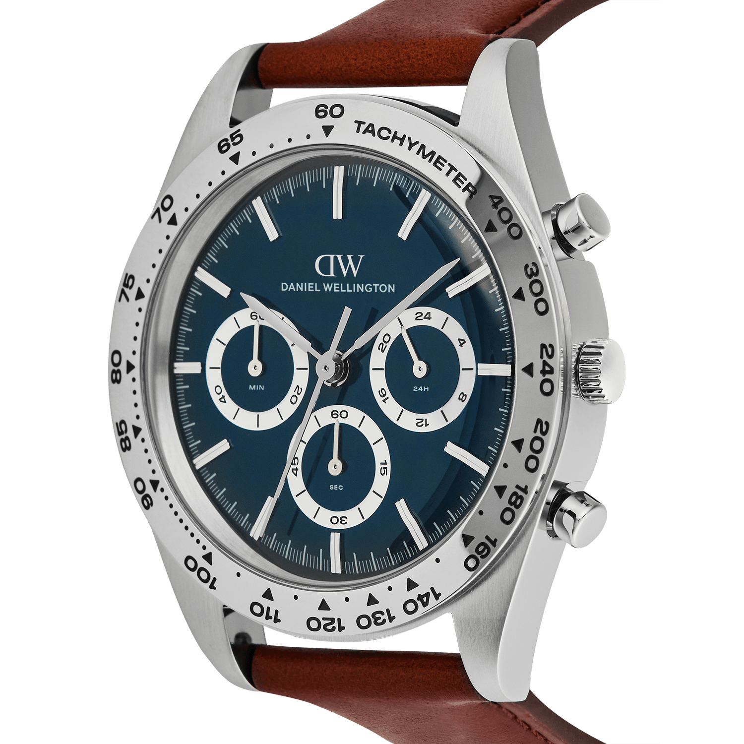 Iconic Tachymeter  St-Mawes Arctic Silver