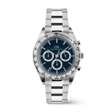 Iconic Tachymeter 3-Link Arctic Silver