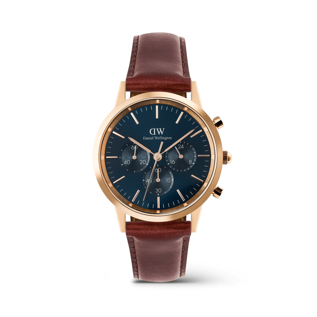 DENHAM×EFFECTOR WELINGTON Iconic Chronograph St Mawes Arctic Panda Gold