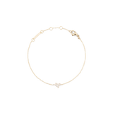 Crystal Zodiac Chain Bracelet Gold with a delicate gold chain, adjustable sizing rings, and a sparkling crystal zodiac charm, finished with a secure lobster clasp.