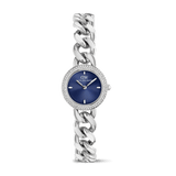 Ellips Watch Blue Crystal Silver