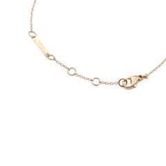 Crystal Zodiac Chain Bracelet Gold featuring adjustable sizing rings, a secure lobster clasp, and a slim gold chain for a comfortable and personalised fit.
