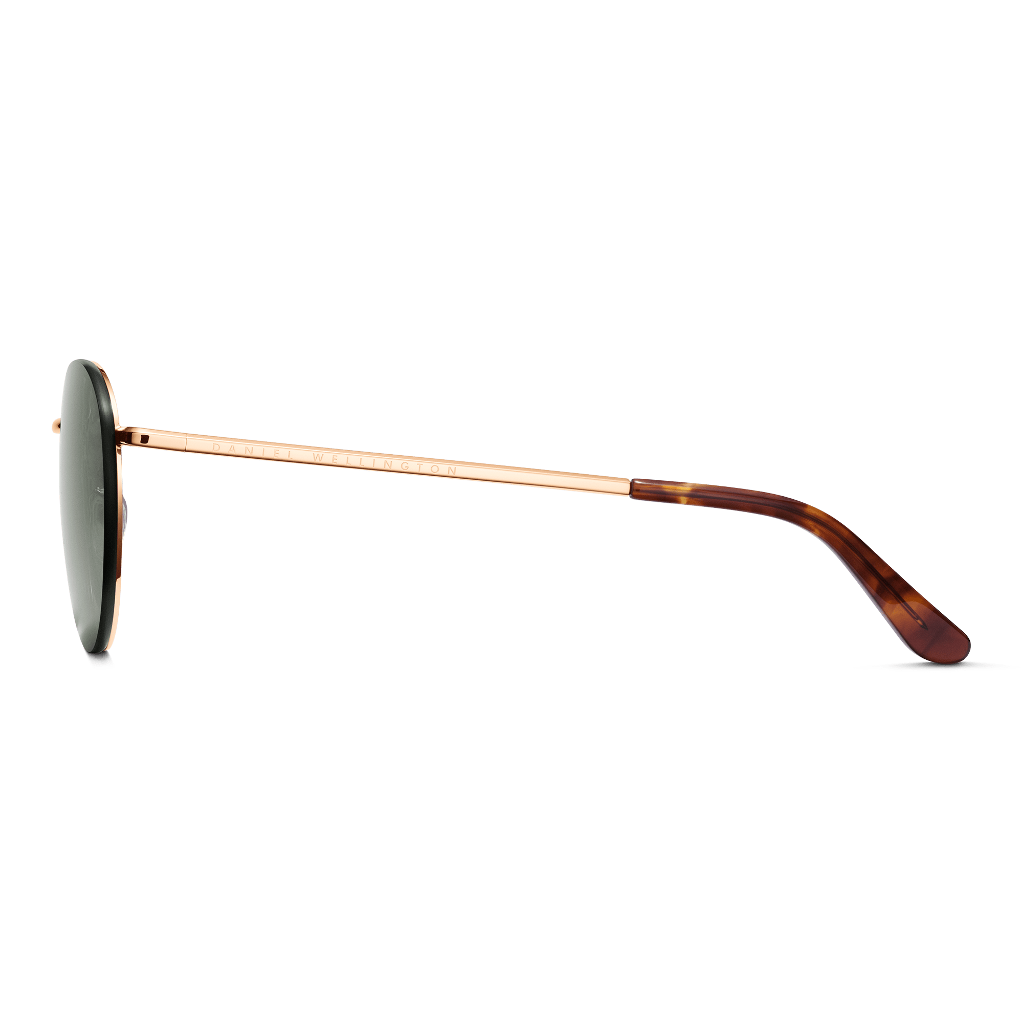 Daniel Wellington Classic Arch Sunglasses - Unisex, Round Frame, UV400 Protection, Bio-Acetate Or Steel - View #9