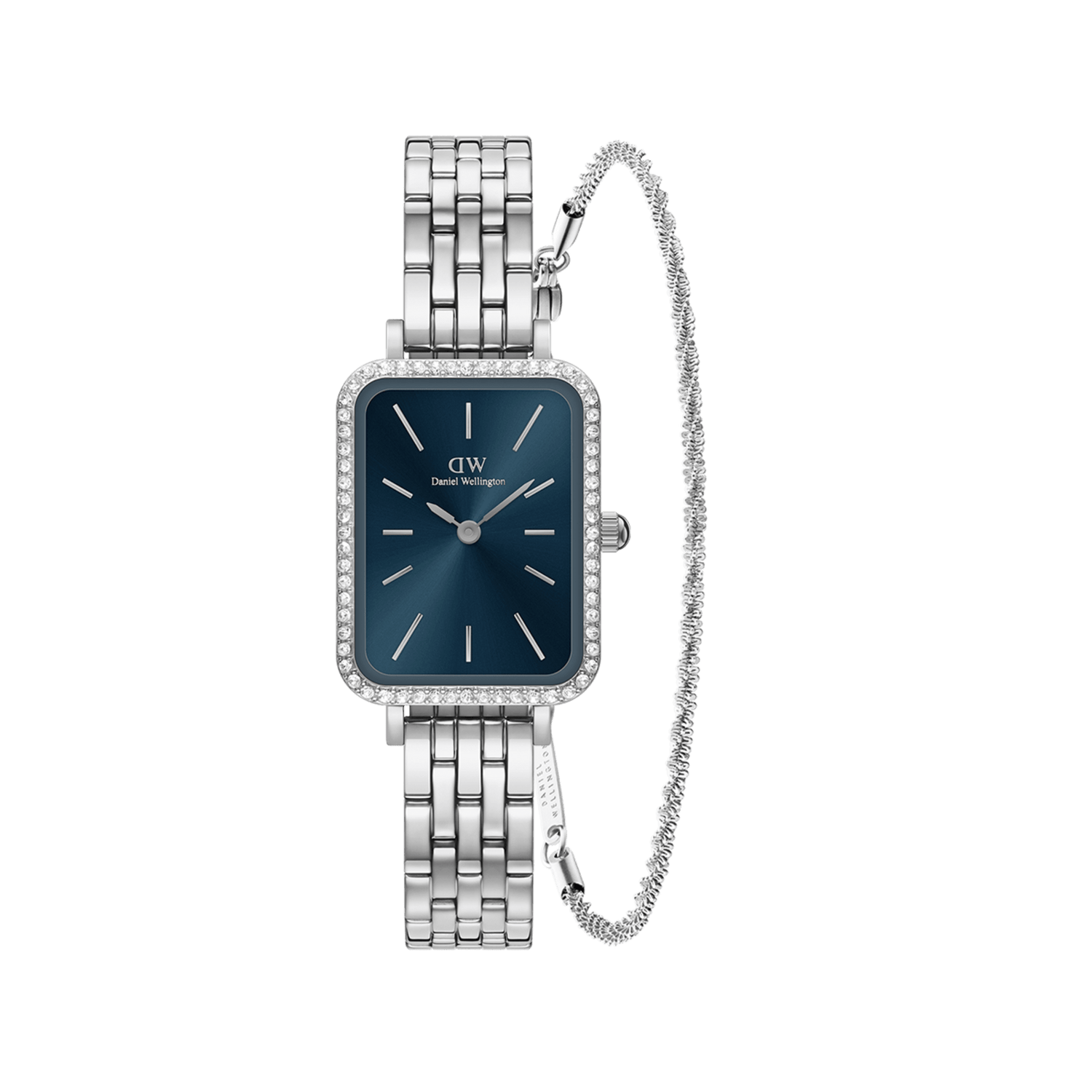 Quadro Lumine Bezel Arctic + Twisted Bracelet S