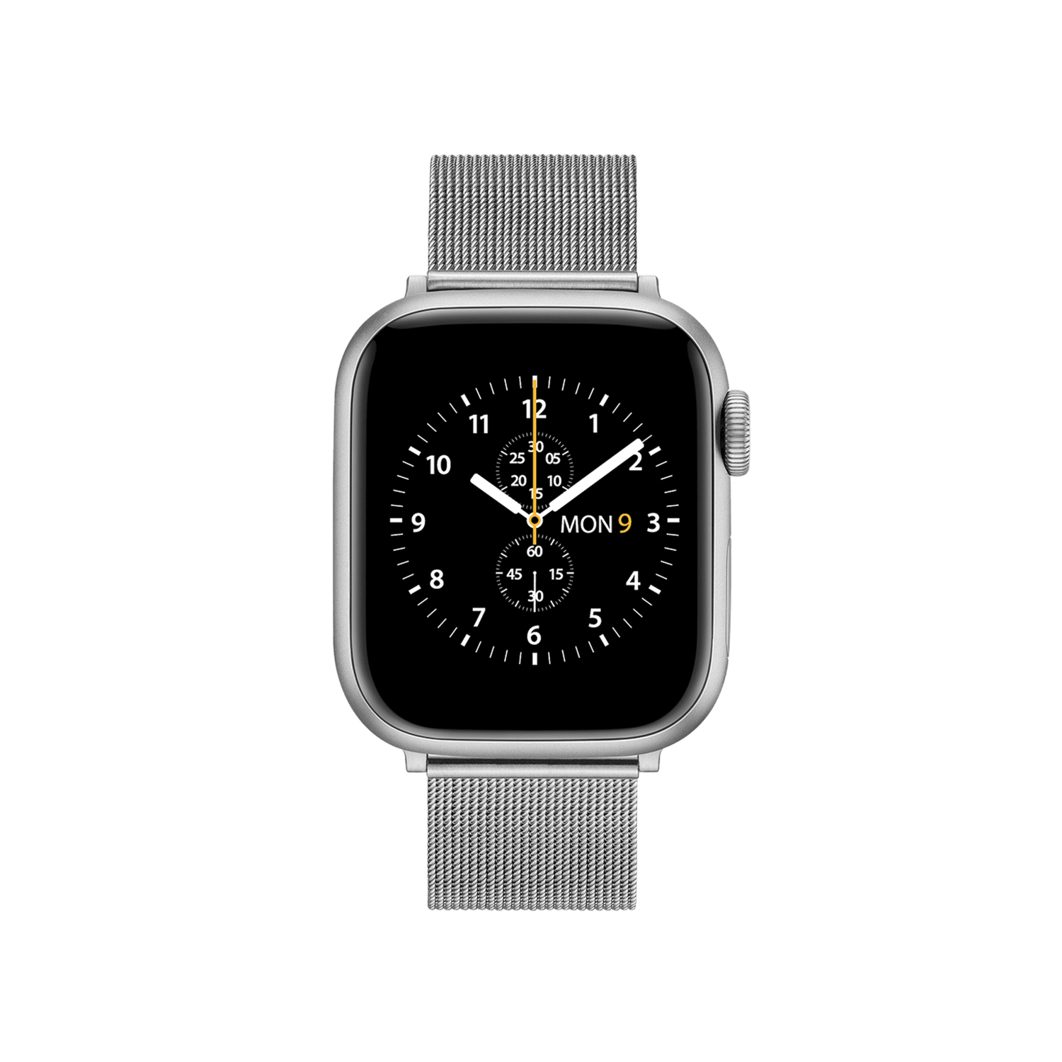 Smartwatch Mesh Strap Silver