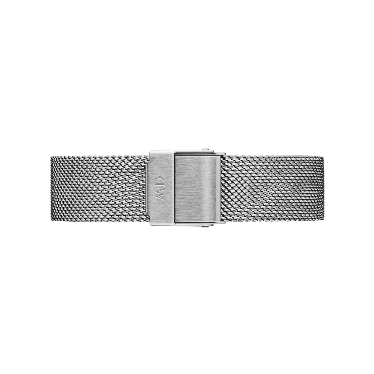 Sterling Strap Silver mesh watch strap with a fine stainless steel weave and fold-over clasp, designed for comfort and versatility in both 12mm and 14mm sizes.