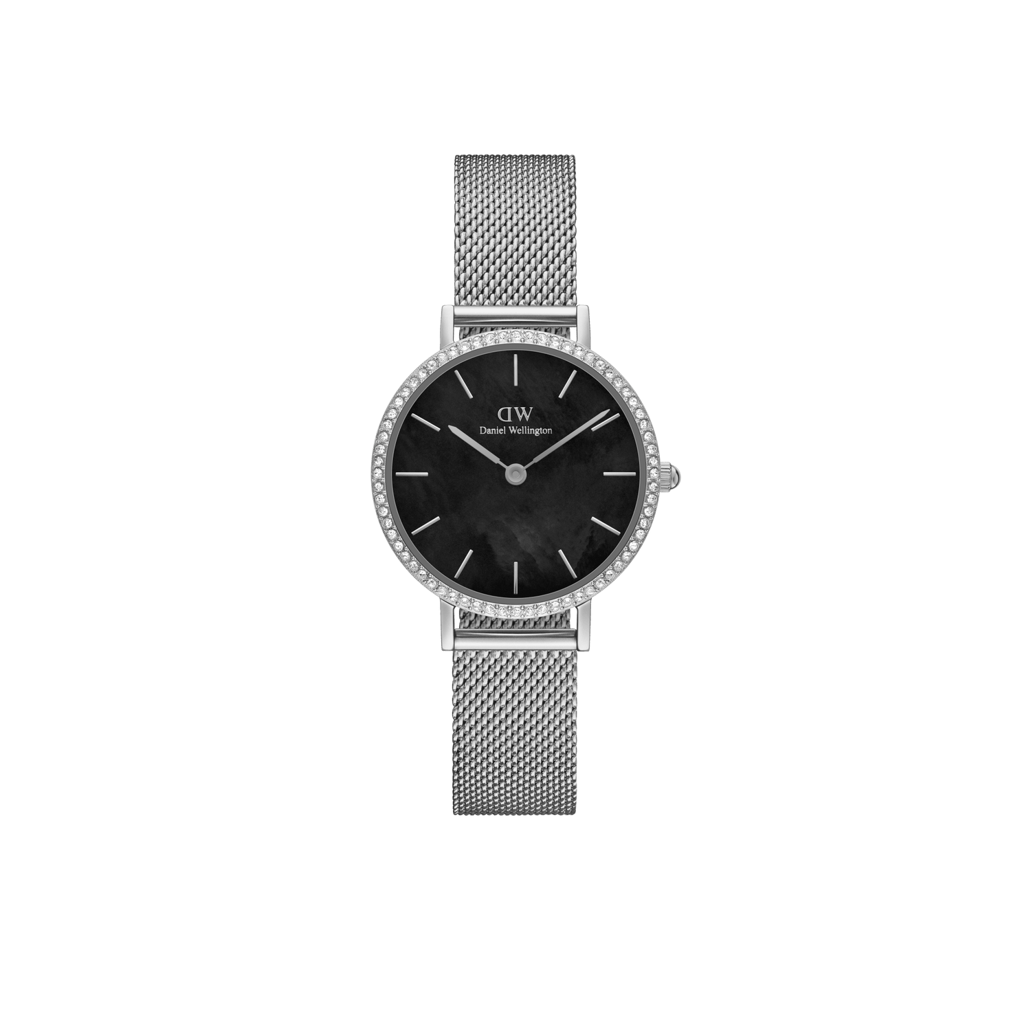 Petite Lumine Bezel Sterling Black MOP