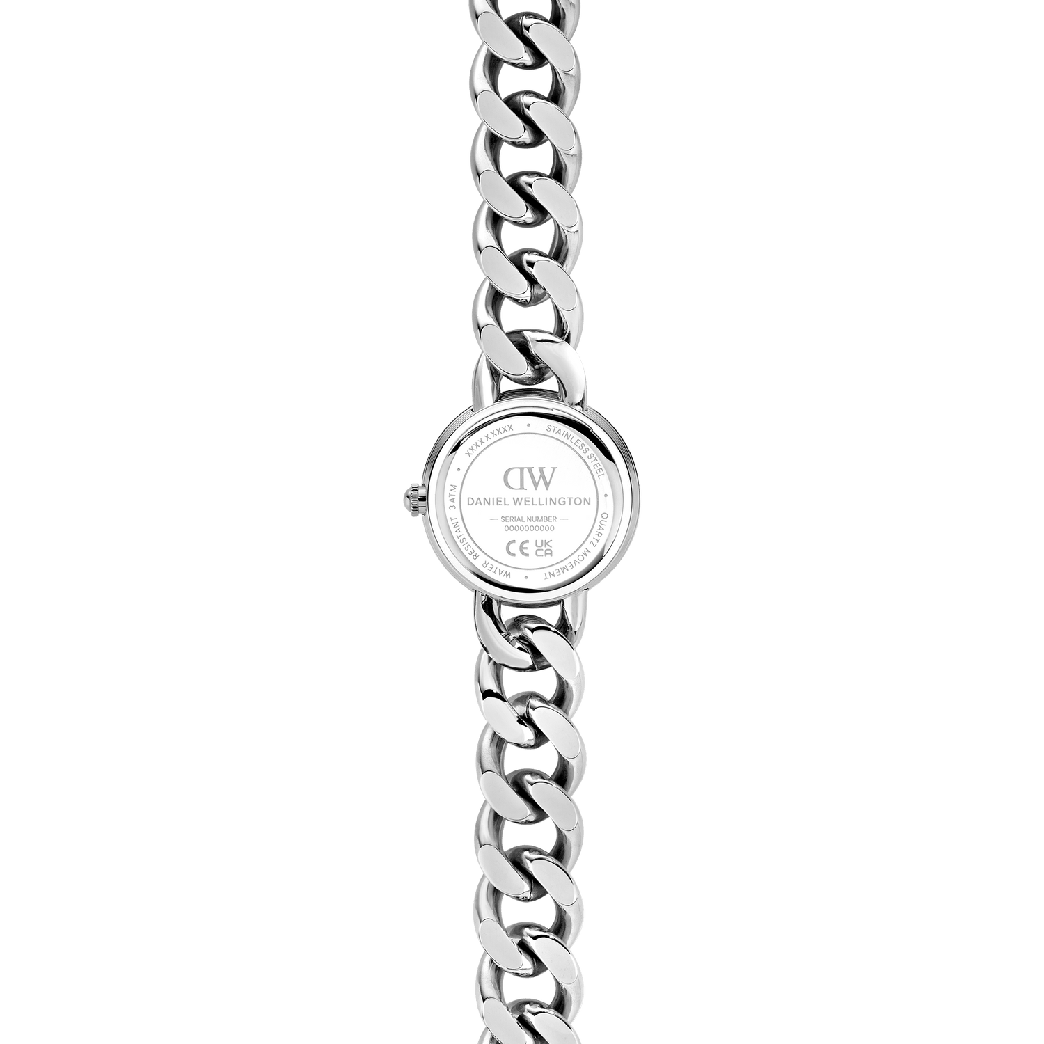 Ellips Watch Blue Crystal Silver