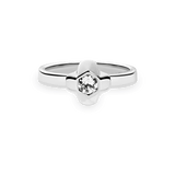 North Star Ring Small Lumine Silver