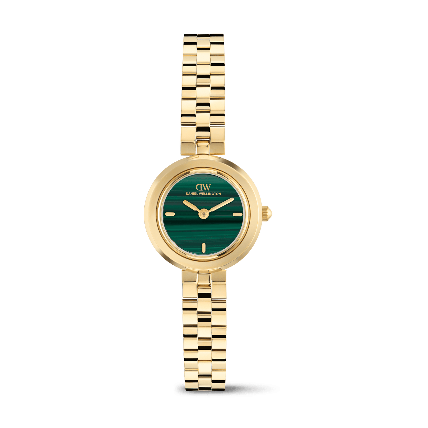 Aurea 3-Link Malachite Gold