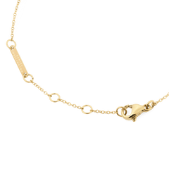 Adjustable clasp and extender chain of the Mirelle Heart Bracelet Gold, featuring a secure lobster clasp and polished gold-plated links for a comfortable, customisable fit.