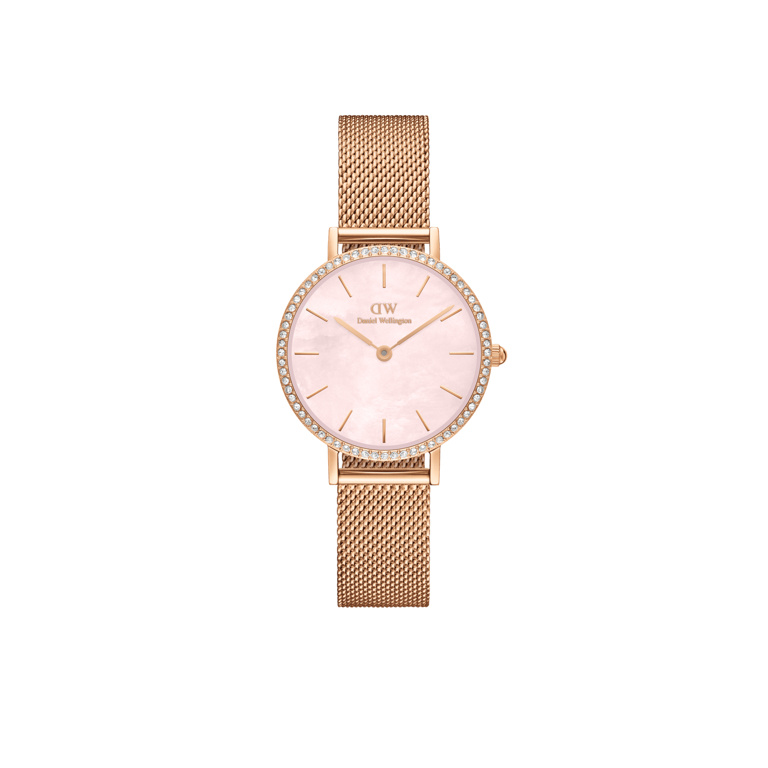 Petite Lumine Bezel Melrose Pink MOP