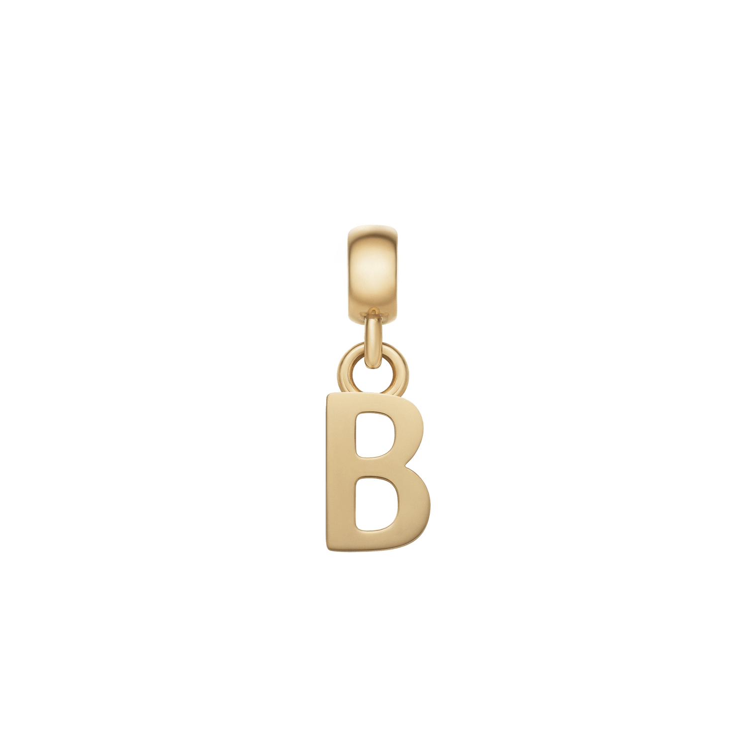 Letter Charm Gold