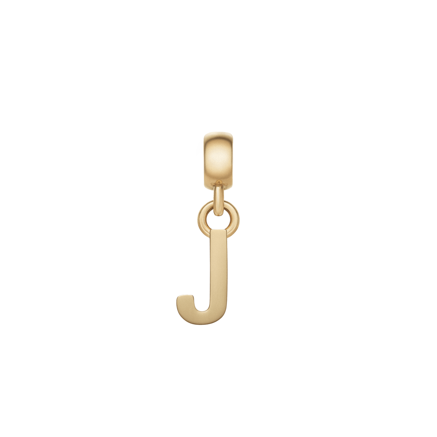 Letter Charm Gold